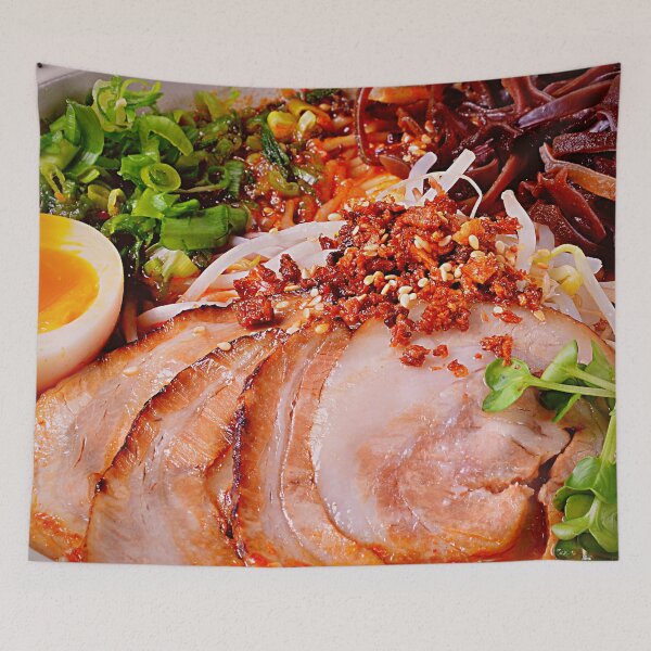 Item preview, Chashu Pork Ramen with Egg, Wood Ear, Green Onion designed and sold by NerdyByDesign.