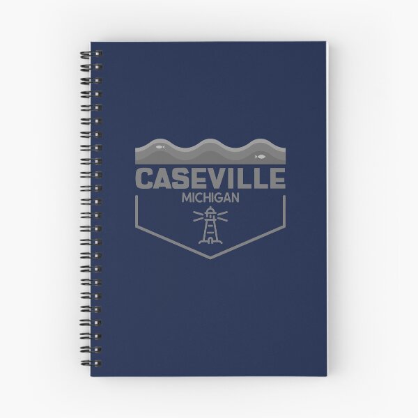 Item preview, Caseville Michigan Lighthouse Wave Design designed and sold by Eleven-K.