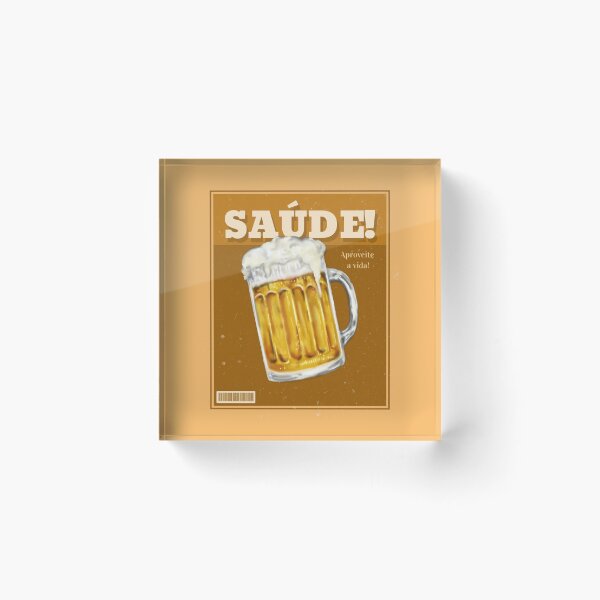 Item preview, SAÚDE! | Aproveite a vida! designed and sold by AladdinMktgs.