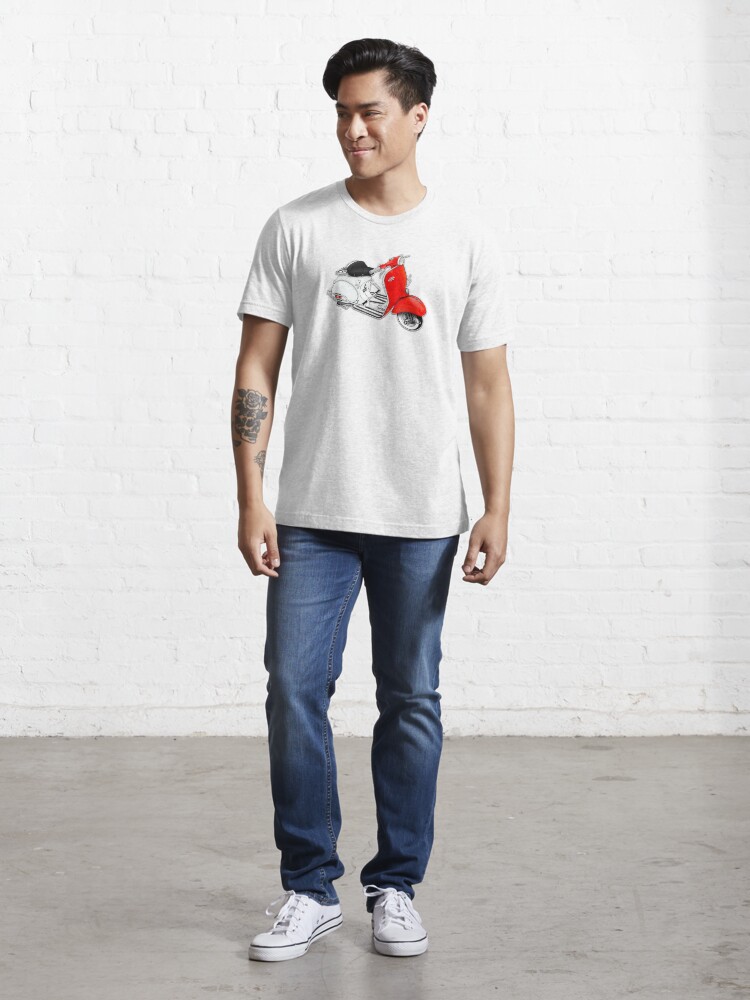 Alternate view of Scooter T-shirts Art: 1960 Allstate Scooter Design Essential T-Shirt