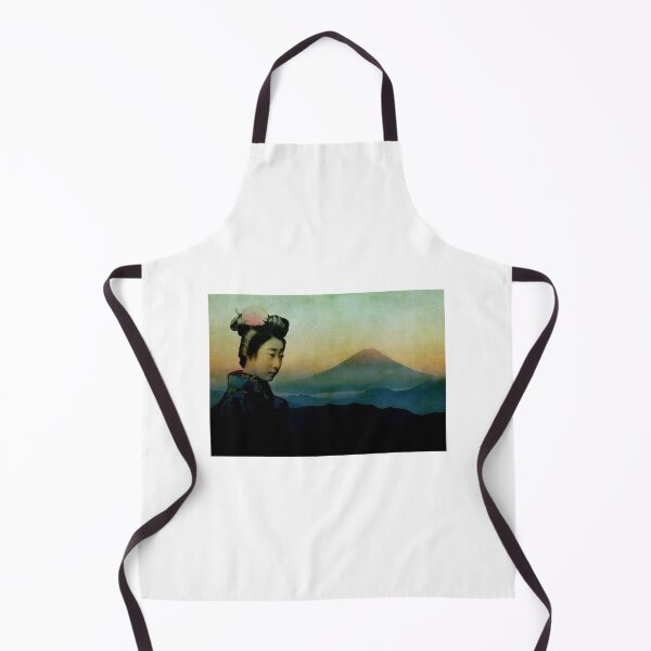 Item preview, Japanese Vintage Art (Woman And Mount Fuji) designed and sold by Pendy777.