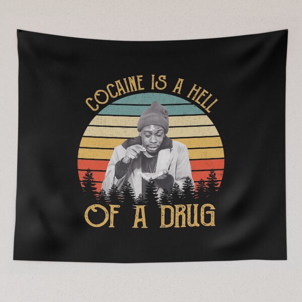 Item preview, Retro Vintage Cocaine Is A Hell of A Drug designed and sold by feestnella.