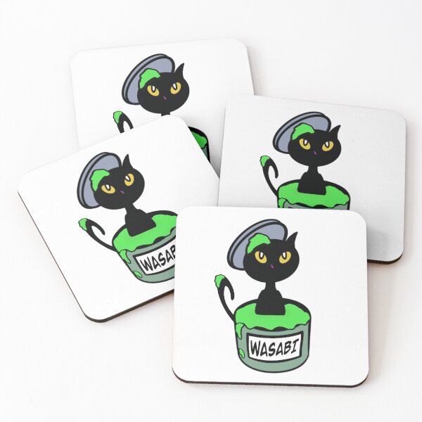 Item preview, Wasabi Cat designed and sold by BusyMonkeys.