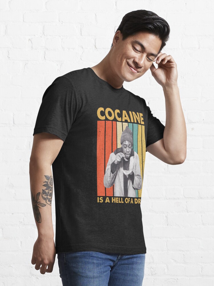 Vintage Cocaine Is A Hell of A Drug Essential T-Shirt for Sale by  feestnella