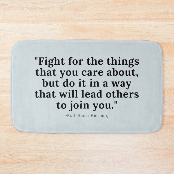 Item preview, Lucha por las cosas que te importan Cita de RBG designed and sold by quotes-toliveby.
