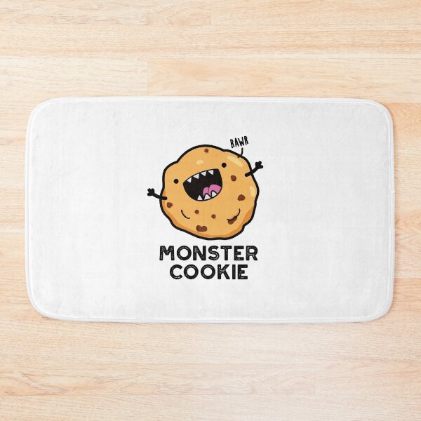 Item preview, Monster Cookie Funny Food Puns  designed and sold by punnybone.