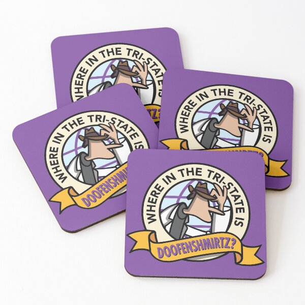 Item preview, Where in the Tri-State is Doofenshmirtz? (Purple) designed and sold by Justin Ellis.