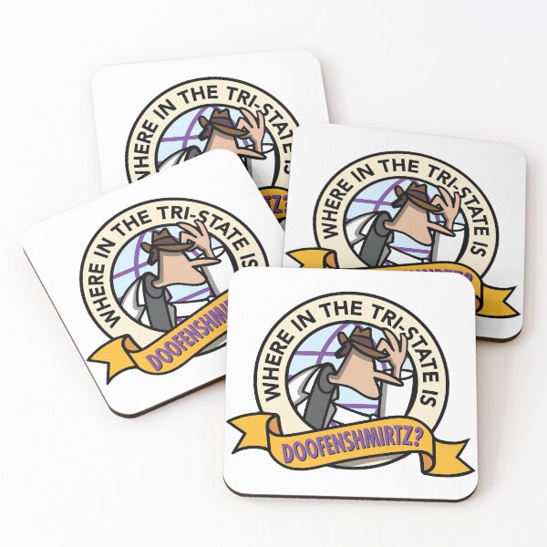 Item preview, Where in the Tri-State is Doofenshmirtz? (Light) designed and sold by Justin Ellis.