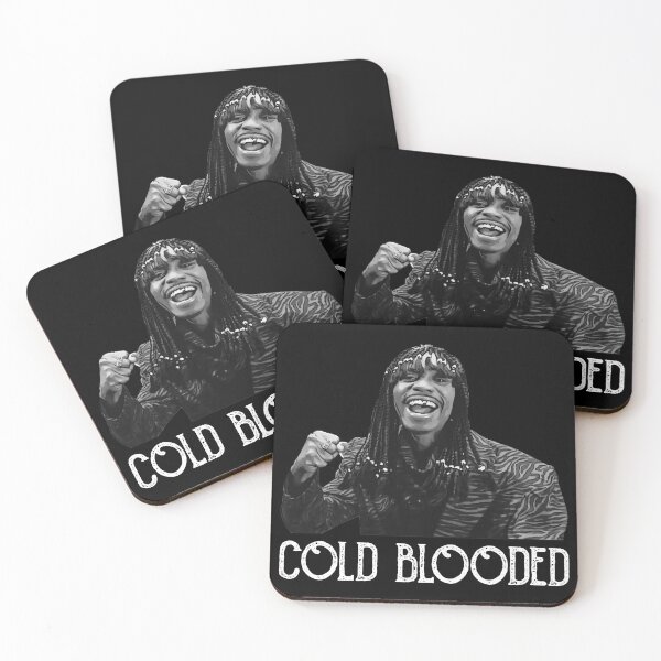Item preview, White Stencil Cold Blooded designed and sold by feestnella.