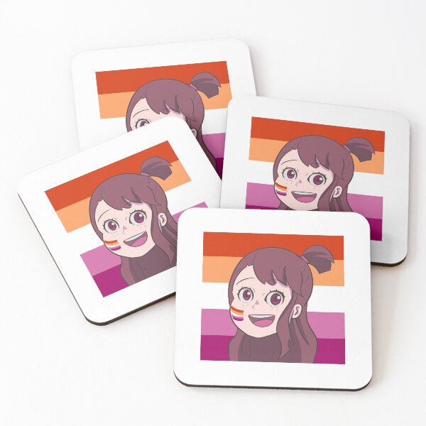 Item preview, lesbian pride akko designed and sold by necking.