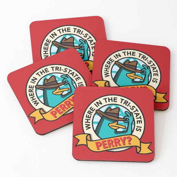 Item preview, Where in the Tri-State is Perry? (Red) designed and sold by Justin Ellis.