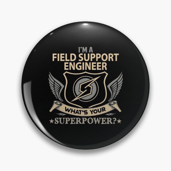 Item preview, Field Support Engineer T Shirt - Superpower Job Gift Item Tee designed and sold by oslandefren.