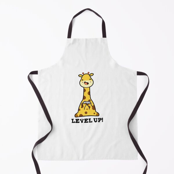 Item preview, Level Up Funny Giraffe Puns designed and sold by punnybone.