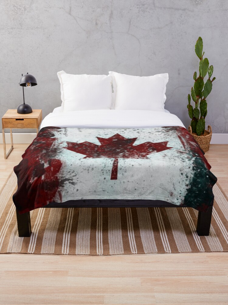 north Canadian Flag Fleece Throw Blanket Canada 60 X 50 north Canadian Flag Fleece Throw Blanket Canada 60 X 50