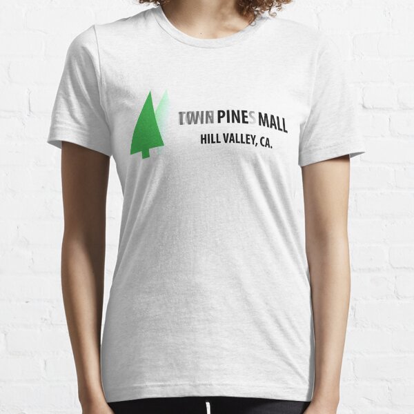 Twin Pines/Lone Pine Mall – BTTF, Optical Illusion Essential T-Shirt