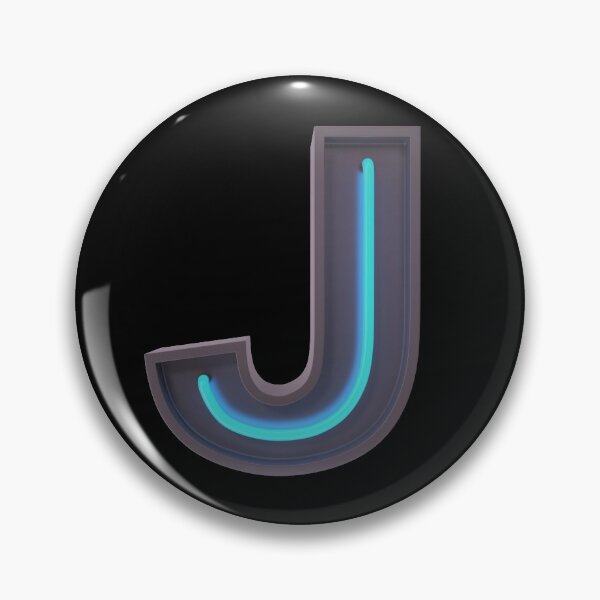 Item preview, Neon Letter  Initial Sign J  designed and sold by Ruby Jackson.