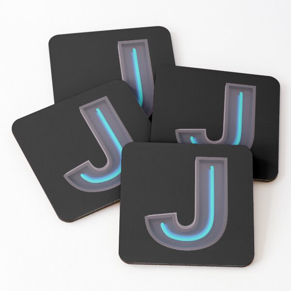 Item preview, Neon Letter  Initial Sign J  designed and sold by Ruby Jackson.
