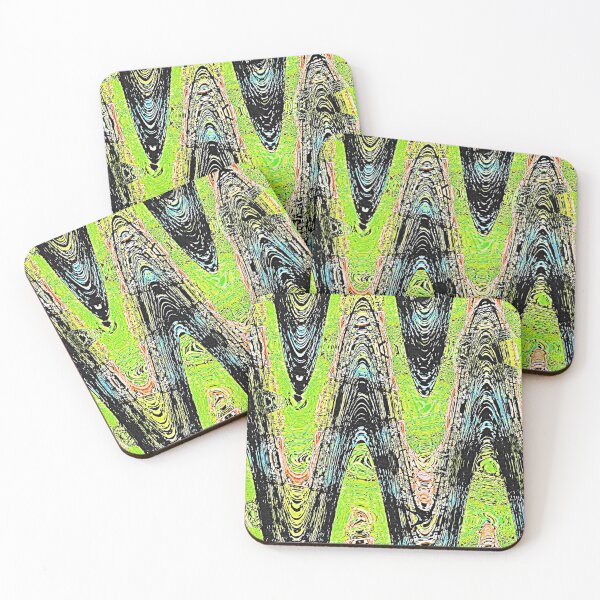 Item preview, Tom Stanley Janca Abstract Green Teeth designed and sold by Tom Janca.