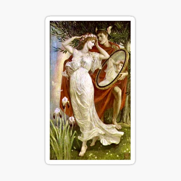 “Art and Life” by Walter Crane (1885) Sticker