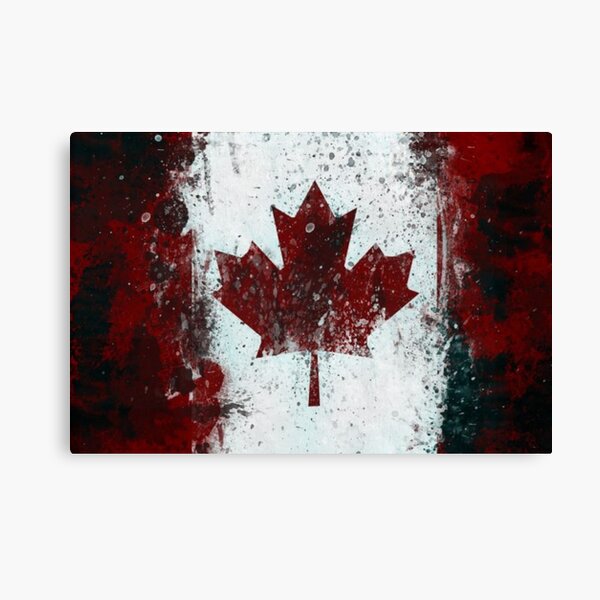 Item preview, Canadian Flag - National Flag of Canada - Maple Leaf Flag designed and sold by Aura __Print.