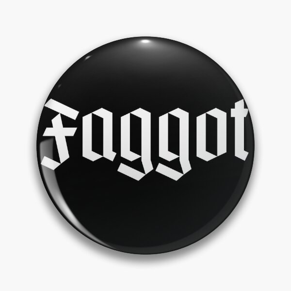 Item preview, Faggot gay offensive cuss words  designed and sold by nbakash.