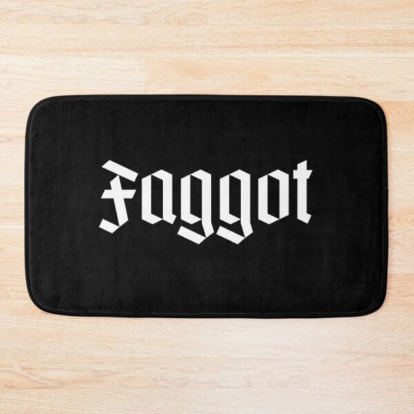 Item preview, Faggot gay offensive cuss words  designed and sold by nbakash.