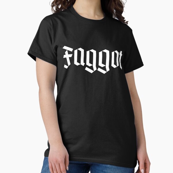 Item preview, Faggot gay offensive cuss words  designed and sold by nbakash.