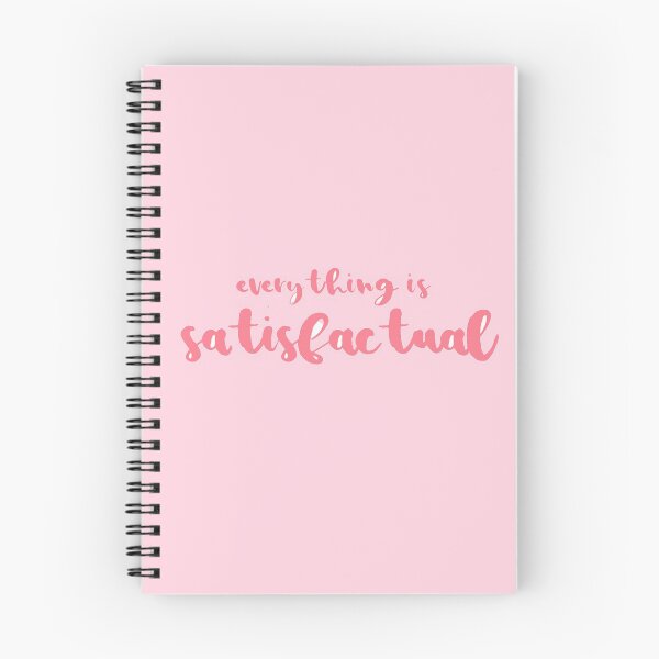 Item preview, "Everything is Satisfactual" (Pink) designed and sold by Pixie Dust Dreamer.