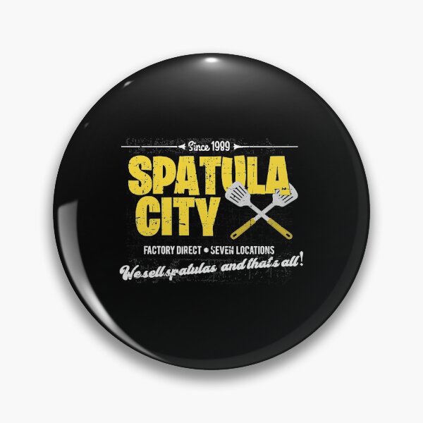 Artikelvorschau, Spatula City, T-Shirt im Used-Look entworfen und verkauft von karakaa1003.