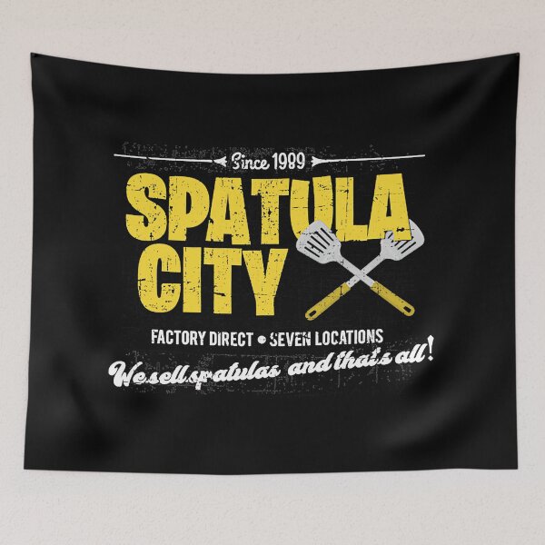 Item preview, Spatula City, distressed T-Shirt designed and sold by karakaa1003.