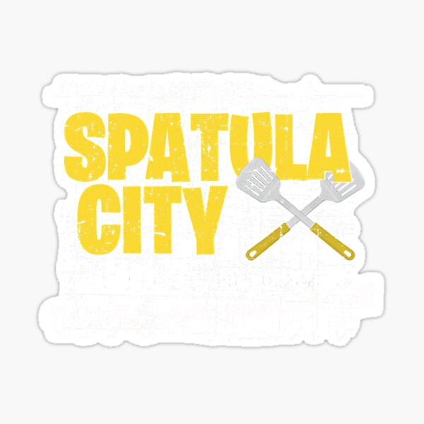 Spatula City Records Flipper Spatula Sticker