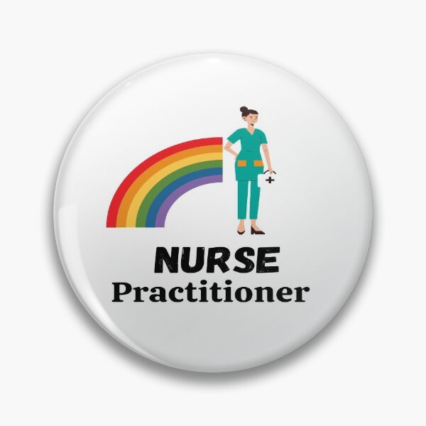 Item preview, Cute Nurse Pediatric Practitioner With Unicorn rainbow designed and sold by chetan786.