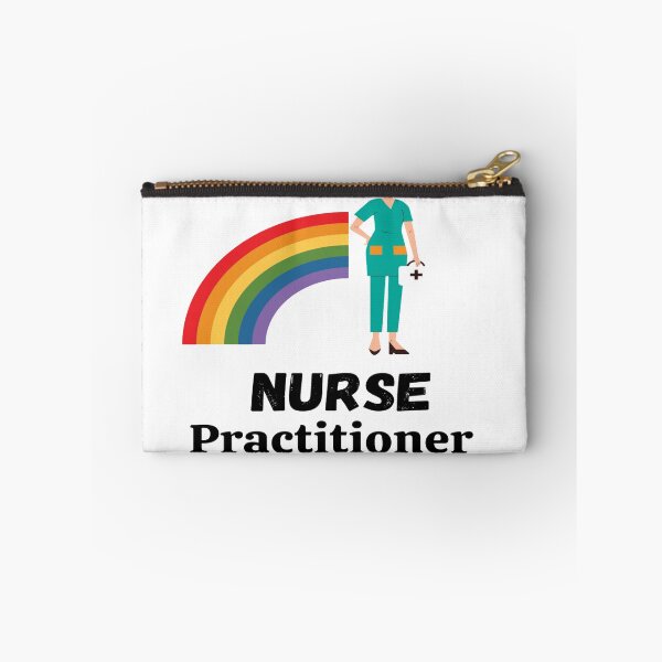 Item preview, Cute Nurse Pediatric Practitioner With Unicorn rainbow designed and sold by chetan786.