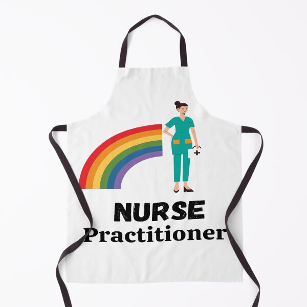 Item preview, Cute Nurse Pediatric Practitioner With Unicorn rainbow designed and sold by chetan786.