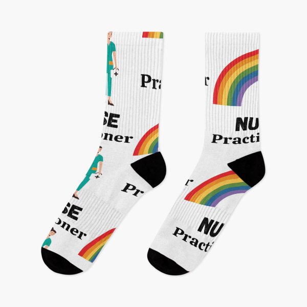 Item preview, Cute Nurse Pediatric Practitioner With Unicorn rainbow designed and sold by chetan786.