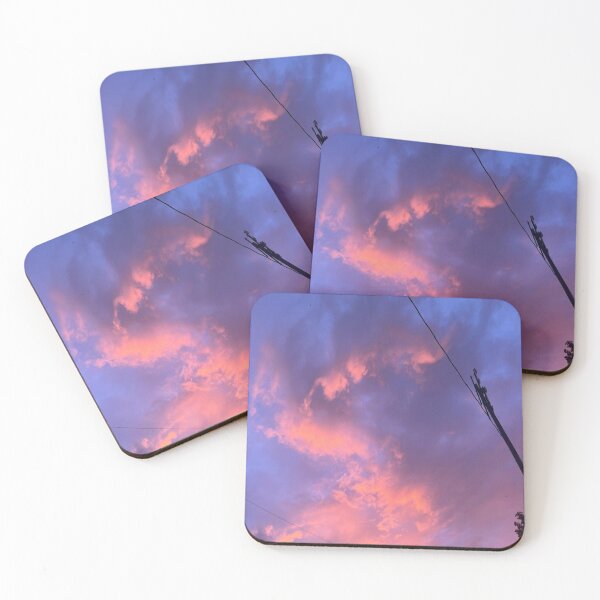 Item preview, INTENSE PINKISH YELLOW PURPLE CLOUD designed and sold by RetroPlaceee.