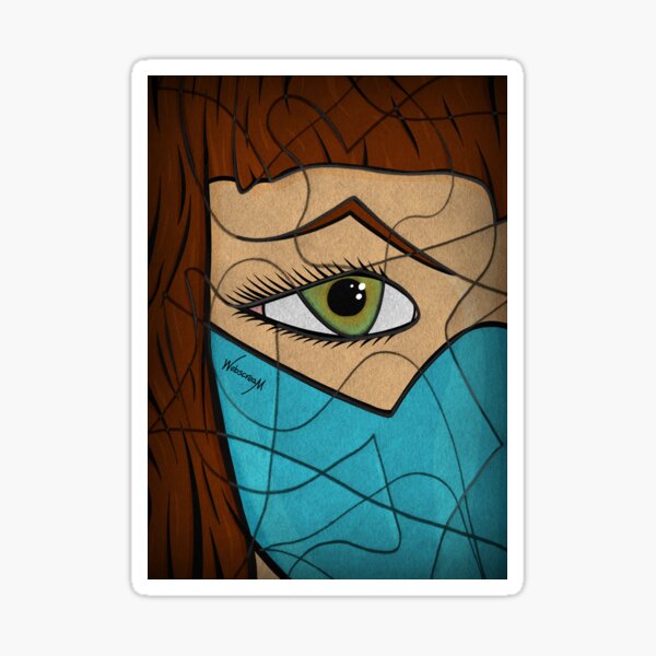 Crossing Lines 28 - The Health Worker Sticker