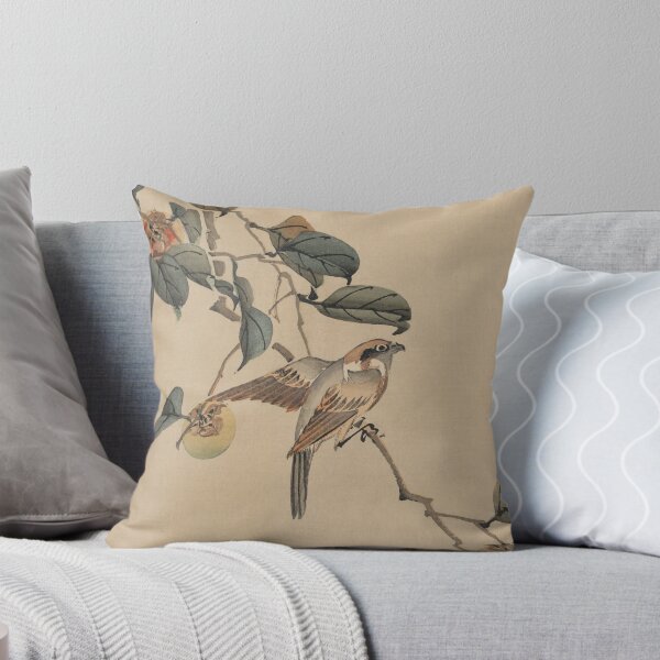 Item preview, Japanese Vintage Art (Bird On Tree Branch) designed and sold by Pendy777.
