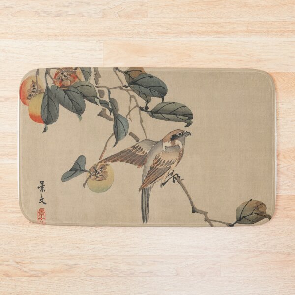 Item preview, Japanese Vintage Art (Bird On Tree Branch) designed and sold by Pendy777.