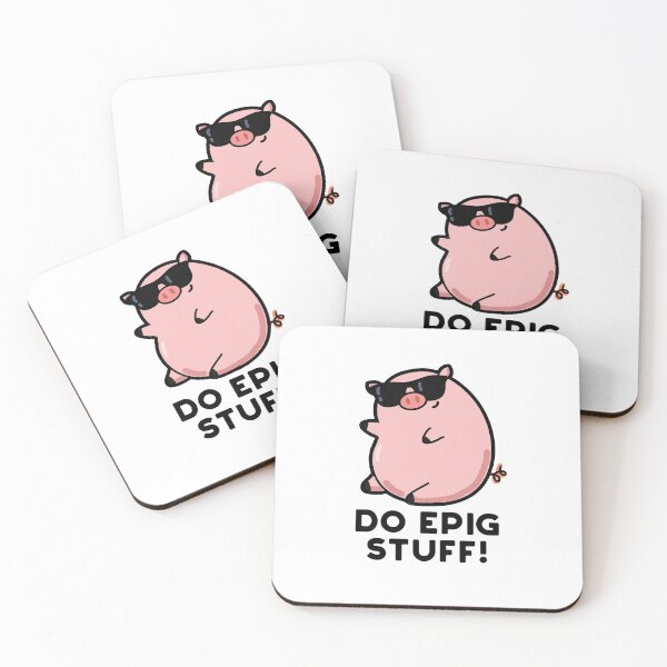 Item preview, Do Epig Stuff Funny Pig Puns  designed and sold by punnybone.