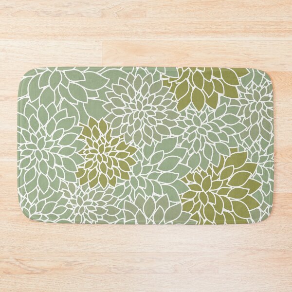 Item preview, Sage Green Aesthetic Floral Pattern designed and sold by LemonCinammon.