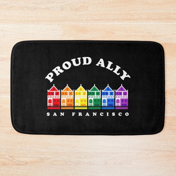 Item preview, Proud Ally, SF Painted Ladies, Gay PRIDE Month designed and sold by aronia.