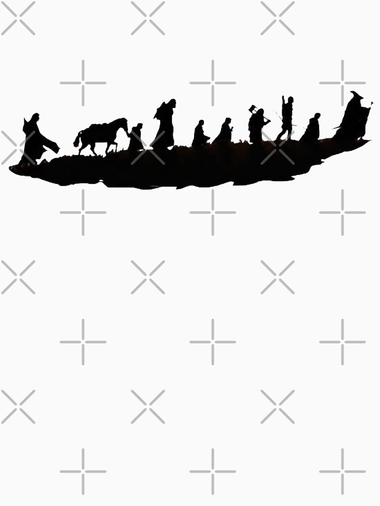 Thumbnail 7 of 7, Classic T-Shirt, The Fellowship designed and sold by LOTRDesigns.