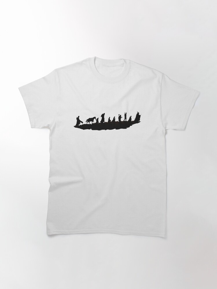 Thumbnail 3 of 7, Classic T-Shirt, The Fellowship designed and sold by LOTRDesigns.