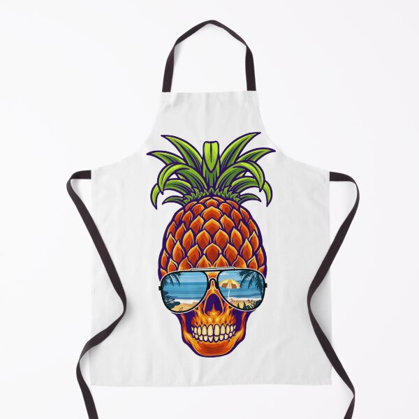 Item preview, Pineapple Skull Tropical Sunglasses Aloha Beaches designed and sold by ZavageDesigns.