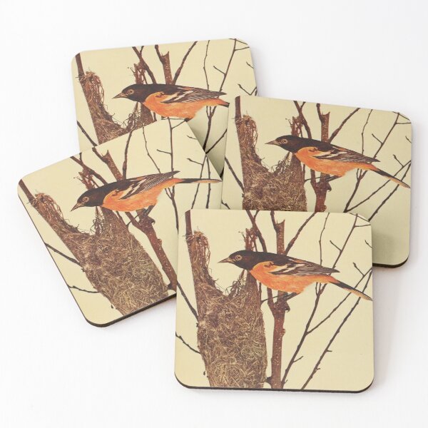 Item preview, Baltimore Oriole With Nest designed and sold by laguitan10.