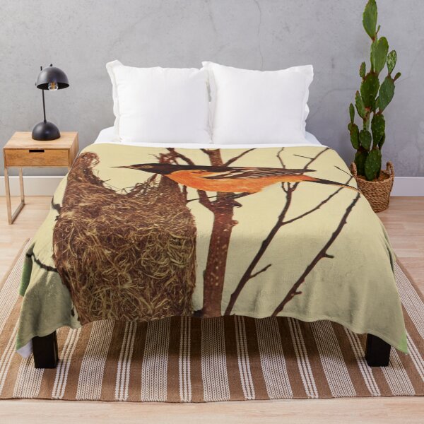 Item preview, Baltimore Oriole con nido designed and sold by laguitan10.