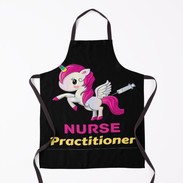 Item preview, Cute Nurse Pediatric Practitioner With Unicorn rainbow designed and sold by chetan786.