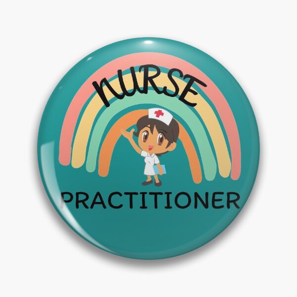 Artikelvorschau, Krankenschwester-Practitioner-Regenbogen-Shirt entworfen und verkauft von wijit.