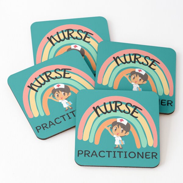 Item preview, Nurse Practitioner Rainbow shirt designed and sold by wijit.